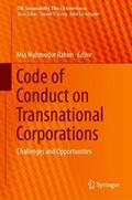 Rahim |  Code of Conduct on Transnational Corporations | Buch |  Sack Fachmedien