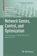 Walrand / Jimenez / Zhu |  Network Games, Control, and Optimization | Buch |  Sack Fachmedien
