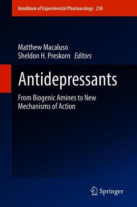 Preskorn / Macaluso | Antidepressants | Buch | 978-3-030-10948-6 | sack.de