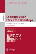 Roth / Leal-Taixé |  Computer Vision ¿ ECCV 2018 Workshops | Buch |  Sack Fachmedien
