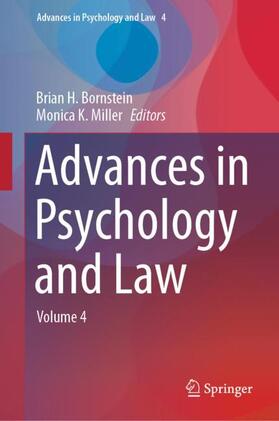 Miller / Bornstein |  Advances in Psychology and Law | Buch |  Sack Fachmedien