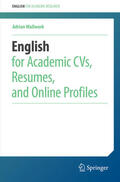 Wallwork |  English for Academic CVs, Resumes, and Online Profiles | eBook | Sack Fachmedien