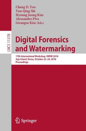 Yoo / Shi / Kim | Digital Forensics and Watermarking | Buch | sack.de