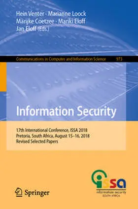 Venter / Loock / Coetzee |  Information Security | eBook | Sack Fachmedien
