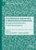 Sahadžic / Popelier / Sahadžic |  Constitutional Asymmetry in Multinational Federalism | Buch |  Sack Fachmedien