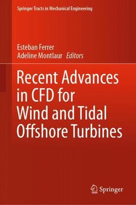 Montlaur / Ferrer |  Recent Advances in CFD for Wind and Tidal Offshore Turbines | Buch |  Sack Fachmedien