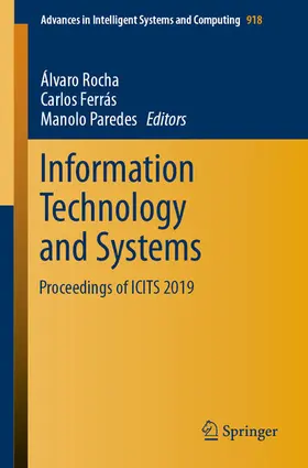 Rocha / Ferrás / Paredes |  Information Technology and Systems | eBook | Sack Fachmedien