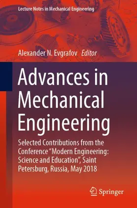 Evgrafov |  Advances in Mechanical Engineering | Buch |  Sack Fachmedien