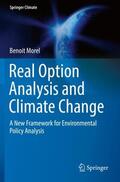 Morel |  Real Option Analysis and Climate Change | Buch |  Sack Fachmedien