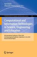 Shaimardanov / Shokin |  Computational and Information Technologies in Science, Engineering and Education | Buch |  Sack Fachmedien