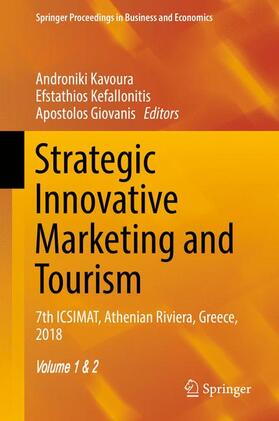 Kavoura / Giovanis / Kefallonitis | Strategic Innovative Marketing and Tourism | Buch | 978-3-030-12452-6 | sack.de