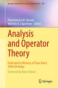 Rassias / Zagrebnov |  Analysis and Operator Theory | eBook | Sack Fachmedien