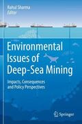 Sharma |  Environmental Issues of Deep-Sea Mining | Buch |  Sack Fachmedien
