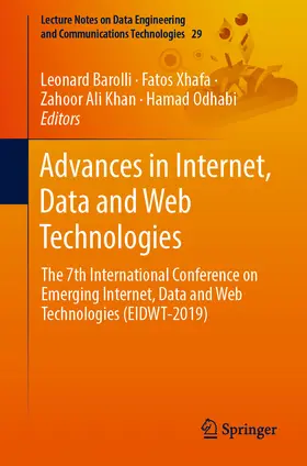 Barolli / Xhafa / Khan | Advances in Internet, Data and Web Technologies | E-Book | sack.de