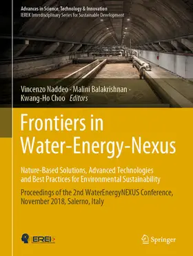 Naddeo / Balakrishnan / Choo | Frontiers in Water-Energy-Nexus—Nature-Based Solutions, Advanced Technologies and Best Practices for Environmental Sustainability | E-Book | sack.de