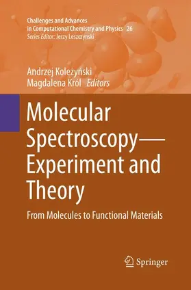 Król / Kolezynski / Kolezynski |  Molecular Spectroscopy-Experiment and Theory | Buch |  Sack Fachmedien