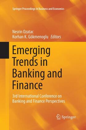 Gökmenoglu / Ozatac | Emerging Trends in Banking and Finance | Buch | 978-3-030-13194-4 | sack.de