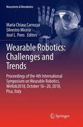 Carrozza / Pons / Micera |  Wearable Robotics: Challenges and Trends | Buch |  Sack Fachmedien