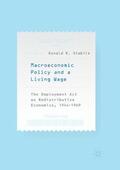 Stabile |  Macroeconomic Policy and a Living Wage | Buch |  Sack Fachmedien