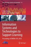Serrhini / Rocha |  Information Systems and Technologies to Support Learning | Buch |  Sack Fachmedien