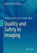 Donoso-Bach / Boland |  Quality and Safety in Imaging | Buch |  Sack Fachmedien