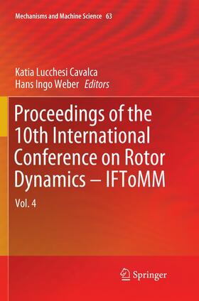 Weber / Cavalca | Proceedings of the 10th International Conference on Rotor Dynamics ¿ IFToMM | Buch | 978-3-030-13266-8 | sack.de