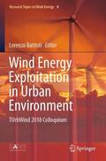 Battisti |  Wind Energy Exploitation in Urban Environment | Buch |  Sack Fachmedien