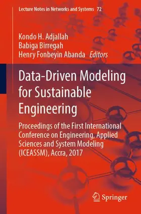 Adjallah / Abanda / Birregah |  Data-Driven Modeling for Sustainable Engineering | Buch |  Sack Fachmedien