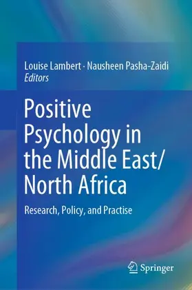 Pasha-Zaidi / Lambert |  Positive Psychology in the Middle East/North Africa | Buch |  Sack Fachmedien