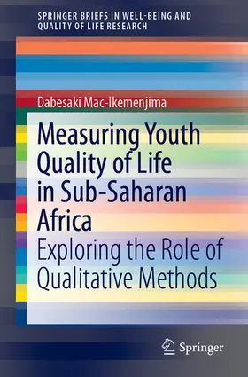 Mac-Ikemenjima | Measuring Youth Quality of Life in Sub-Saharan Africa | E-Book | sack.de