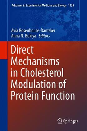 Bukiya / Rosenhouse-Dantsker | Direct Mechanisms in Cholesterol Modulation of Protein Function | Buch | 978-3-030-14264-3 | sack.de
