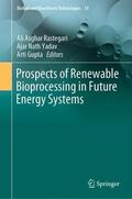 Rastegari / Gupta / Yadav |  Prospects of Renewable Bioprocessing in Future Energy Systems | Buch |  Sack Fachmedien