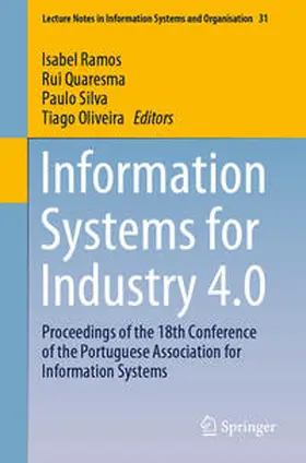 Ramos / Oliveira / Quaresma |  Information Systems for Industry 4.0 | Buch |  Sack Fachmedien