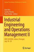 Reis / Melão / Pinelas |  Industrial Engineering and Operations Management II | Buch |  Sack Fachmedien