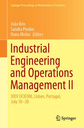 Reis / Pinelas / Melão | Industrial Engineering and Operations Management II | E-Book | sack.de