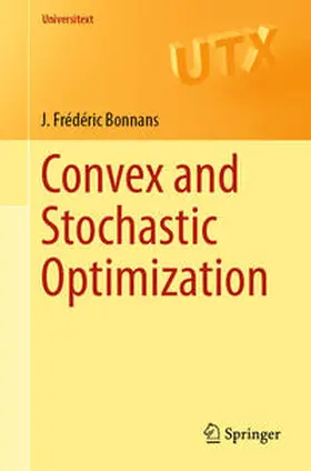 Bonnans |  Convex and Stochastic Optimization | eBook | Sack Fachmedien