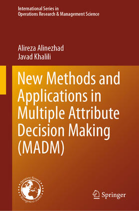 Alinezhad / Khalili | New Methods and Applications in Multiple Attribute Decision Making (MADM) | E-Book | sack.de
