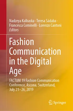 Kalbaska / Sádaba / Cominelli |  Fashion Communication in the Digital Age | eBook | Sack Fachmedien