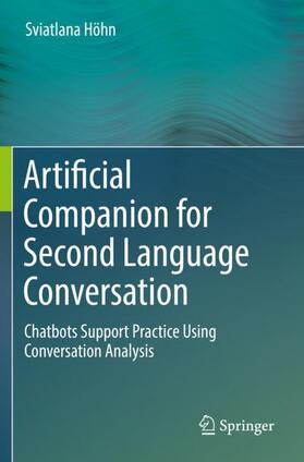 Höhn | Artificial Companion for Second Language Conversation | Buch | 978-3-030-15506-3 | sack.de