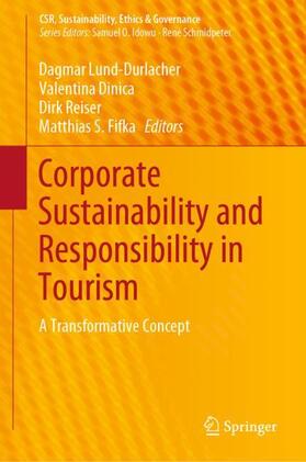 Lund-Durlacher / Fifka / Dinica |  Corporate Sustainability and Responsibility in Tourism | Buch |  Sack Fachmedien