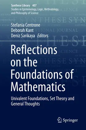 Centrone / Sarikaya / Kant |  Reflections on the Foundations of Mathematics | Buch |  Sack Fachmedien