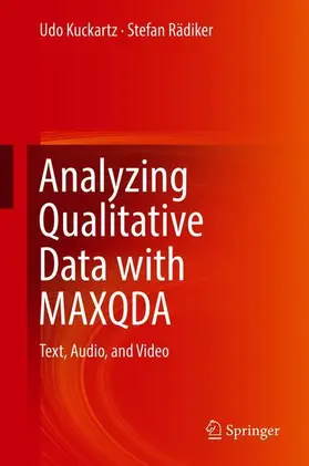 Rädiker / Kuckartz |  Analyzing Qualitative Data with MAXQDA | Buch |  Sack Fachmedien