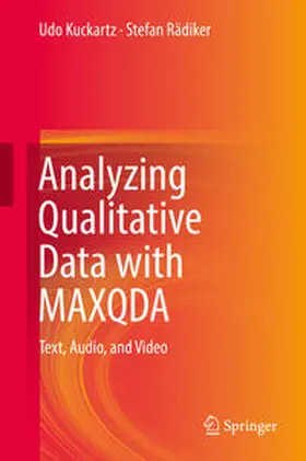 Kuckartz / Rädiker |  Analyzing Qualitative Data with MAXQDA | eBook | Sack Fachmedien