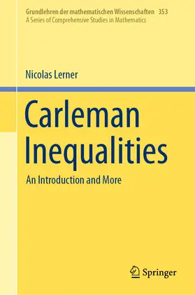 Lerner | Carleman Inequalities | E-Book | www.sack.de