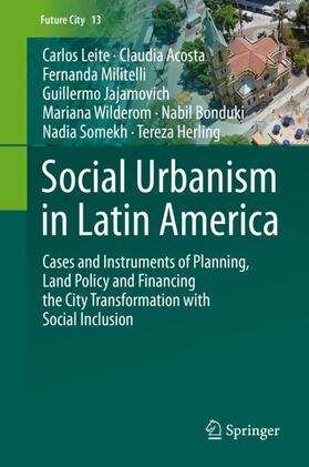 Leite / Acosta / Militelli |  Social Urbanism in Latin America | Buch |  Sack Fachmedien