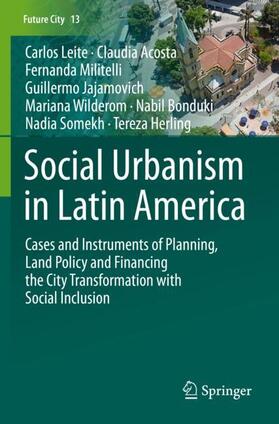 Leite / Acosta / Militelli |  Social Urbanism in Latin America | Buch |  Sack Fachmedien