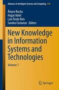 Rocha / Costanzo / Adeli |  New Knowledge in Information Systems and Technologies | Buch |  Sack Fachmedien