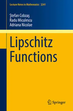 Cobzas / Cobzas / Miculescu | Lipschitz Functions | E-Book | sack.de