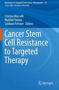 Maccalli / Ferrone / Todaro |  Cancer Stem Cell Resistance to Targeted Therapy | Buch |  Sack Fachmedien