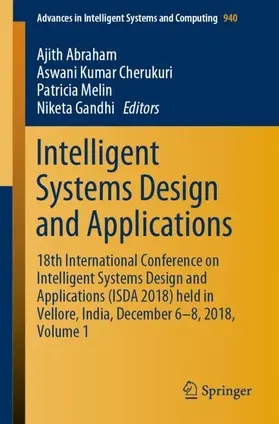 Abraham / Gandhi / Cherukuri |  Intelligent Systems Design and Applications | Buch |  Sack Fachmedien